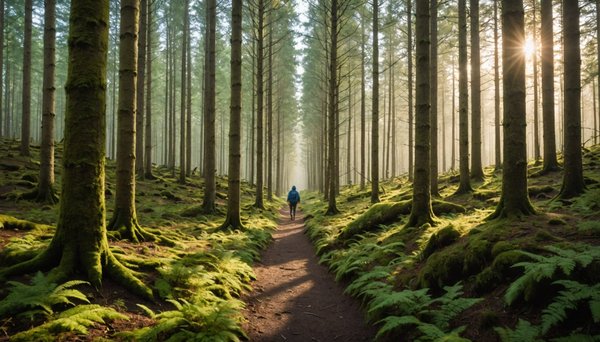 Bain de forêt : un voyage vers bien-être et sérénité